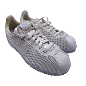 Nike Cortez‎ Ultra Breathe Womens 8.5 White Good Mesh Retro Sneakers 905614-101